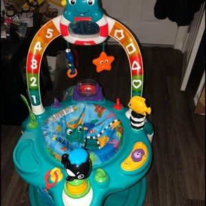 Baby Einstein 2-in-1 Lights & Sea Activity Saucer